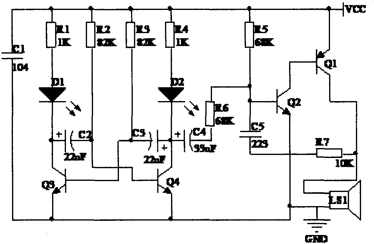 實(shí)驗(yàn)四 模擬“知了”聲電路